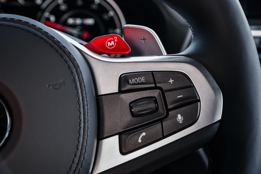 Детали интерьера BMW X3 M Competition (F97) 2019 года  (WW) (фото 45 из 85)